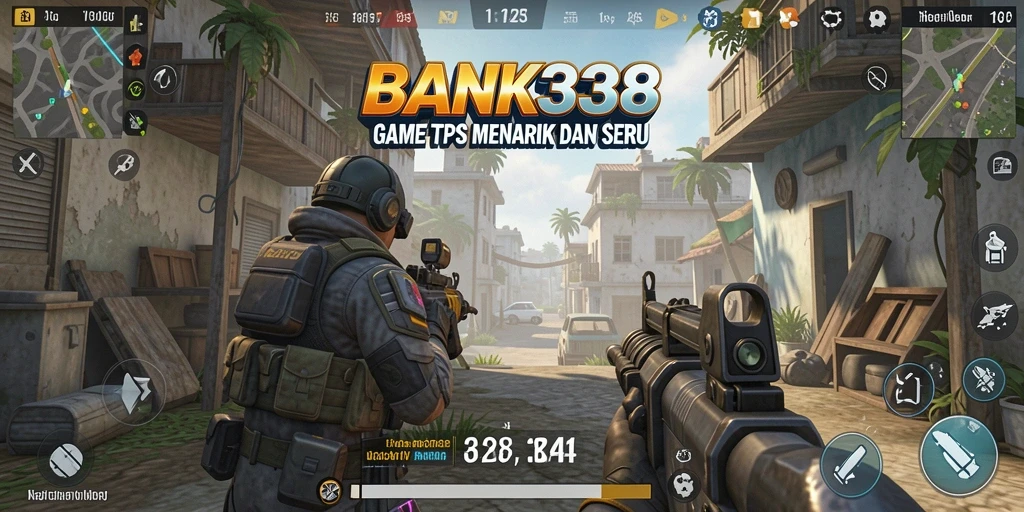 Gameplay seru dalam pertempuran TPS yang menantang.