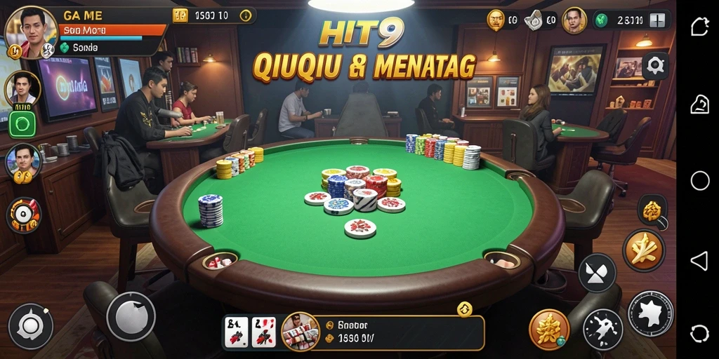 Tampilan gameplay HIT9 yang mendebarkan dan seru.