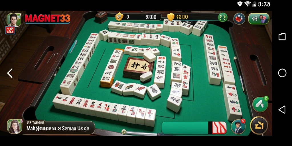 Gameplay seru dan menegangkan di MAGNET33 Mahjong.