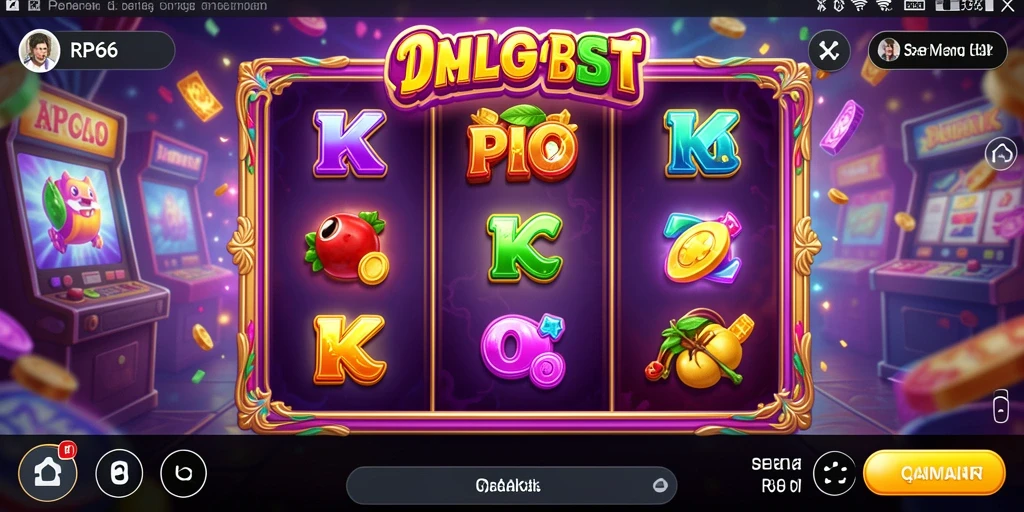 Tampilan gameplay Slot yang menarik dan penuh warna.
