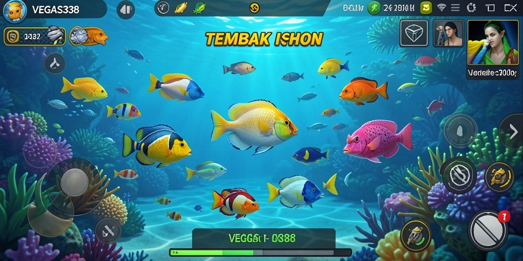 Gameplay Tembak Ikan yang seru dan menarik di VEGAS338.